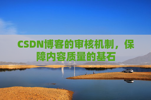 CSDN博客的审核机制，保障内容质量的基石